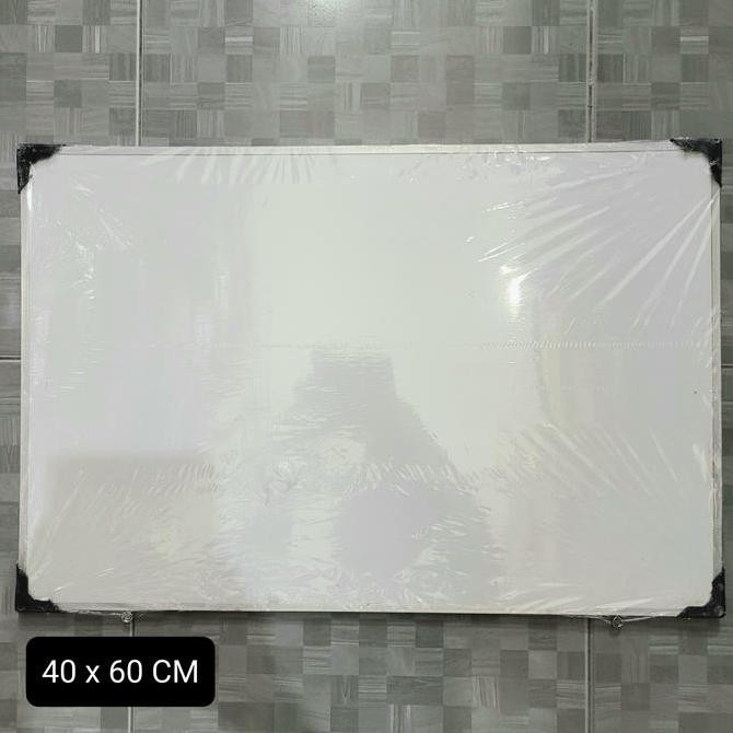 

Papan Tulis Whiteboard 40 X 60 Cm New Stok