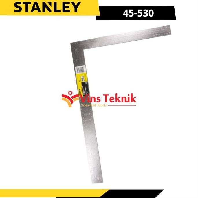 

Penggaris Siku Besi Steel Carpenters Squares Imperial Stanley 45-530 New Stok