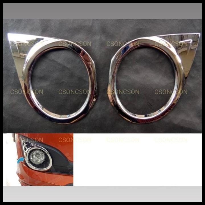 DISKON FOGLAMP AYLA 2017 2021 FOG LAMP SPORTY CHROME 