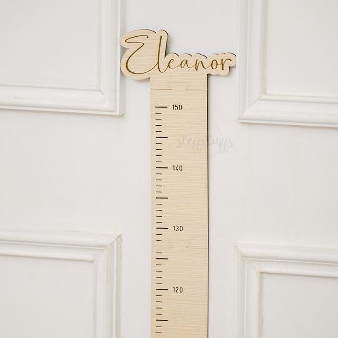 

TERMURAH - GROWTH CHART | Pengukur Tinggi Anak Dinding Wall Ruler Penggaris Kayu