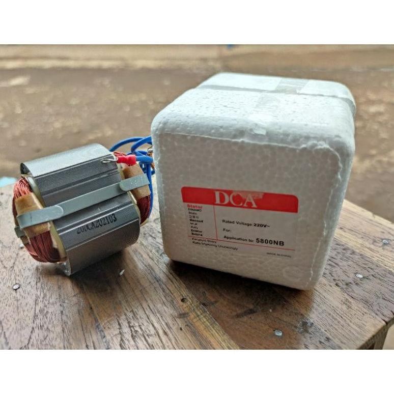 STATOR 5800NB DCA / Bantalan Rumah Armature Mesin Circular Saw Makita 5800NB DCA