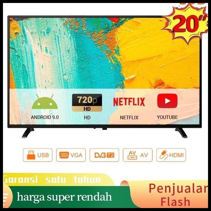 Terlaris NEW BIG SALE LED TV 20 inch HD Ready Smart TV Televisi Terbaik Best Seller