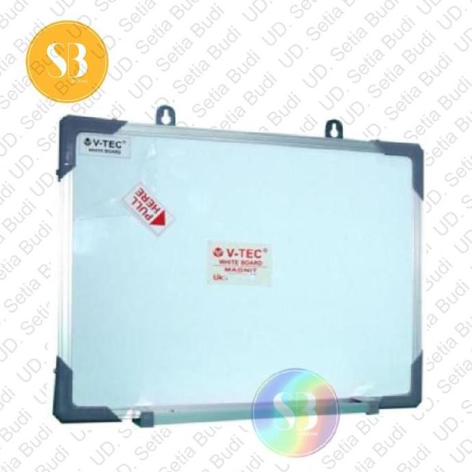 

Papan Tulis Gantung Whiteboard Vtech Gantung Magnetic 60 X 90 Cm New Stok