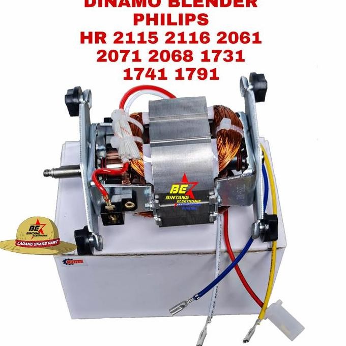 Dinamo Blender Philips HR2115 HR2116 HR2061 HR2071 HR1741 HR1791 Sparepart