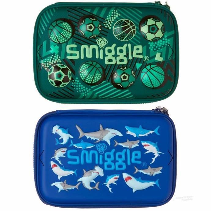 

Smiggle Flow Double Hardtop Pencil Case - Tempat Pensil Smiggle New Stok