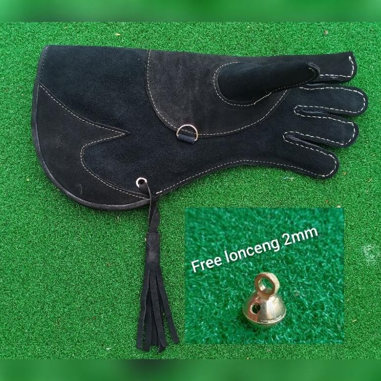 Glove/Sarung Tangan Elang Dan Burung Hantu Full Black DiM