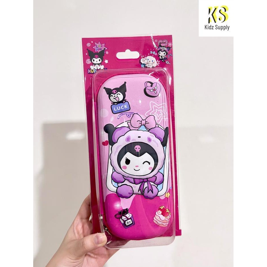 

EMS Tempat Pensil Unicorn Kotak Pensil anak perempuan Hardcase 3D lucu