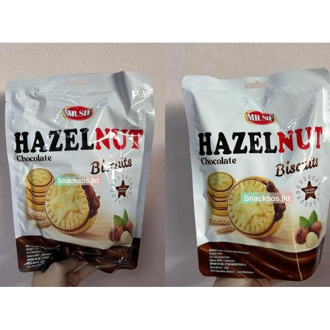 

AILISHA MR SIF HAZELNUT CHOCOLATE BISCUIT 100GR / 200GR - BISKUIT