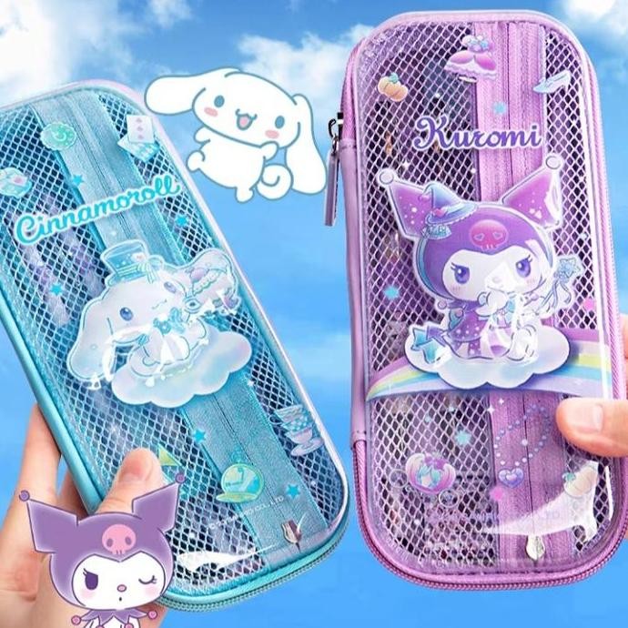 

Kotak Pensil Kuromi Ori Sanrio / Pencil Case Melody / Tepak Cinnamorol New Stok