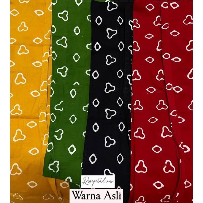 Eelic Obi Tenun Batik Triangle / Obi Belt Jumputan Batik Jumbo/ Ikat Pinggang Vikana Batik Tr24