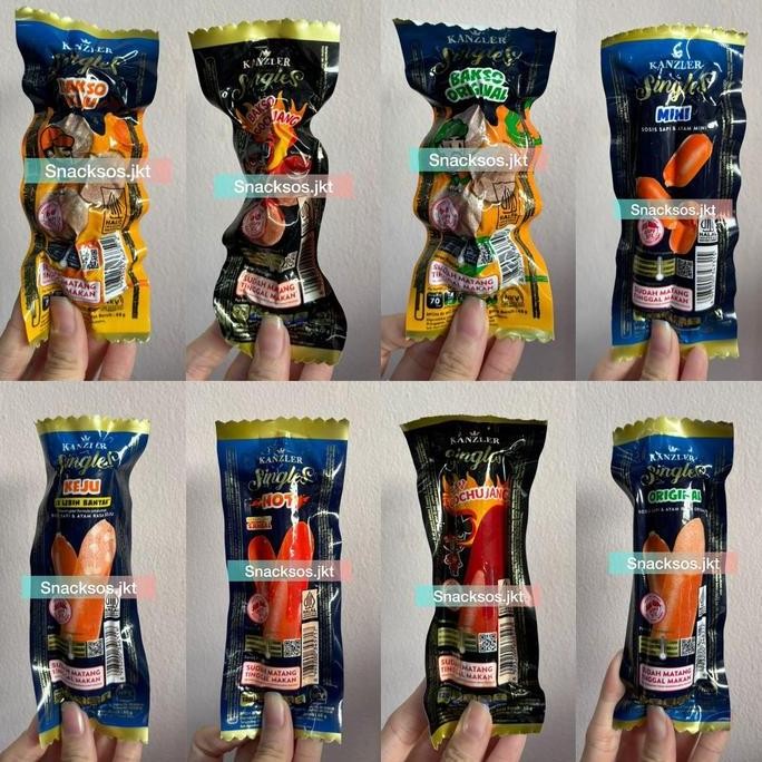 

[PC] Kanzler Singles Sosis MINI / ORIGINAL / KEJU / GOCHUJANG / HOT - BAKSO KEJU / BAKSO ORIGINAL / BAKSO GOCHUJANG