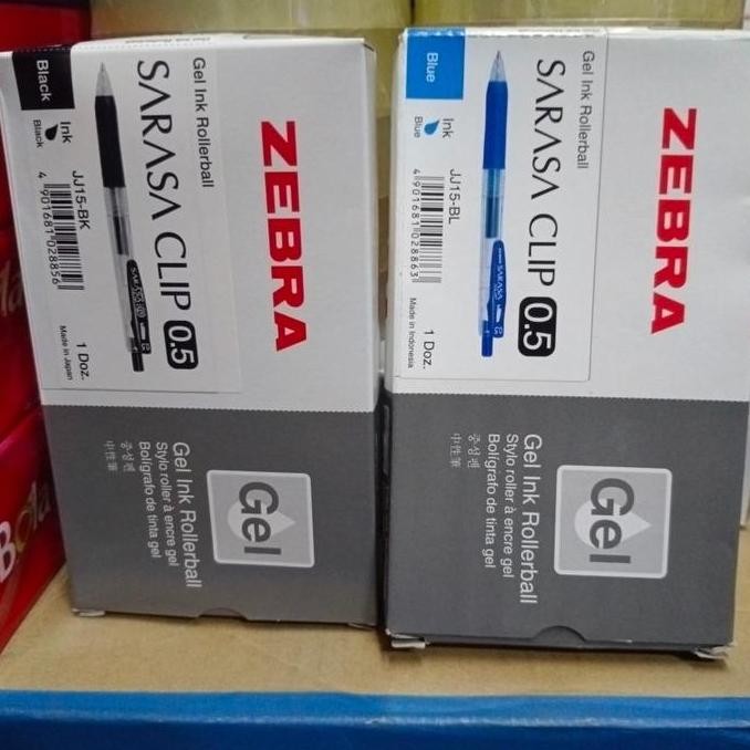 

Pulpen Zebra Sarasa 0.5 Hitam New Stok