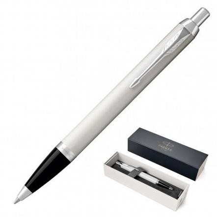 

Pulpen Parker Original Im New White Chrome Trim New Stok