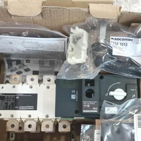 COS SOCOMEC ATYS 630A 4 POEL / SOCOMEC MOTORIZE CHANGE OVER SWITCH 630 ORIGINAL DAN TERPERCAYA