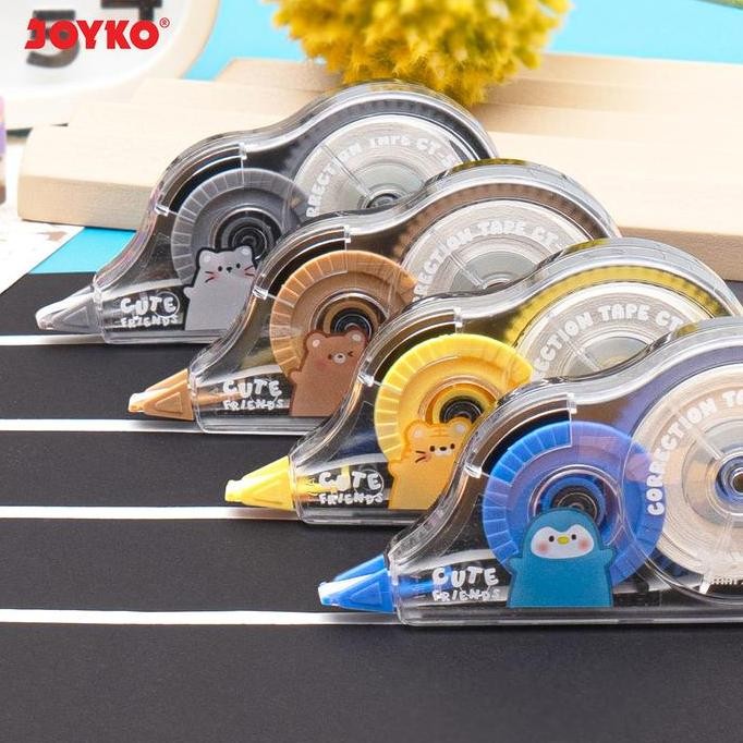 

Joyko Correction Tape 12M Tipex Kertas Joyko Ct-522 Motif Lusin Box [12Pcs] New Stok