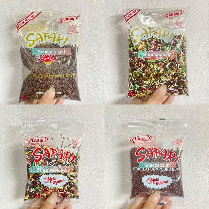 

L'AGIE SAFARI CHOCOLATE COMPOUND SUSU MESES / CHOCOLATE WARNA WARNI - LAGIE