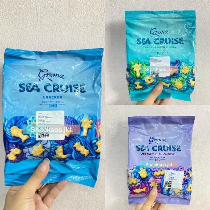 

GRONA SEA CRUISE CRACKER WITH ONION / CRACKER ORIGINAL / CHEESE