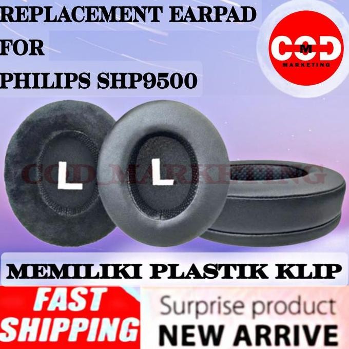 Bantalan Earcup Earpad Philips SHP9500 SHP 9500 SHP-9500 Foam Cushion