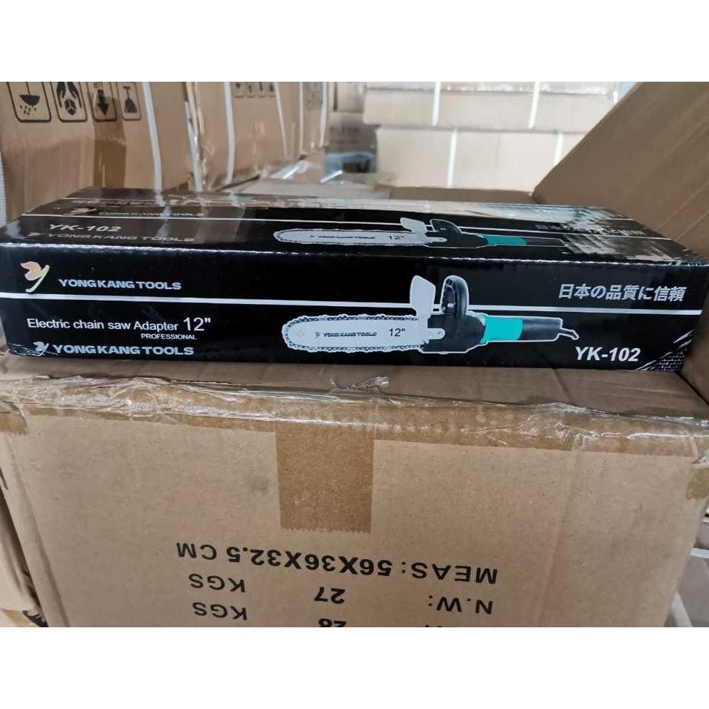 Bisa Cod Adaptor Mini Chainsaw Mesin Gerinda Chain Saw Stand 12' Da-17