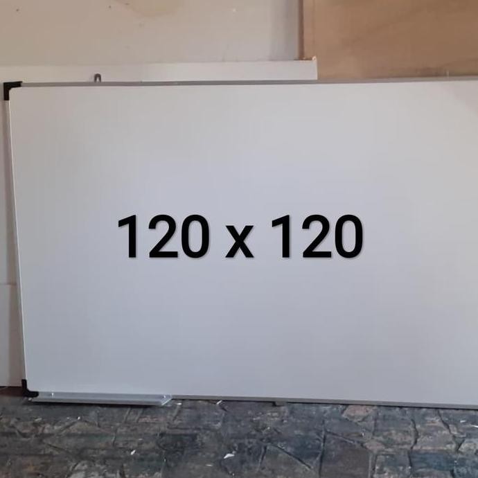 

Papan Tulis Whiteboard 120X120 Cm New Stok