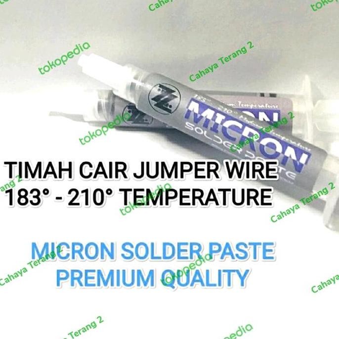 ready  Timah Cair Suntik Timah Cair Jumper Wire Premium
