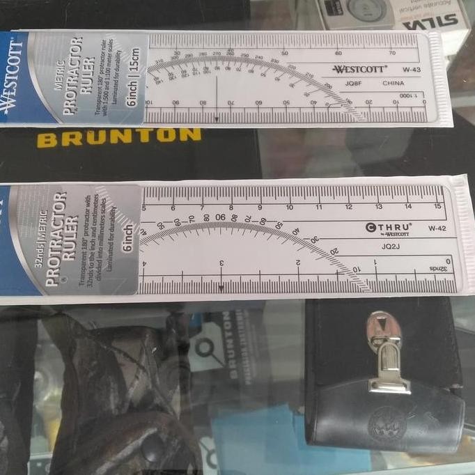 

Penggaris Protactor W 43 Metric Ruler Westcott New Stok