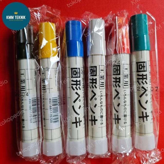 

Solid Paint Marker Sakura Spidol Penanda Besi Industri Permanen Jepang New Stok