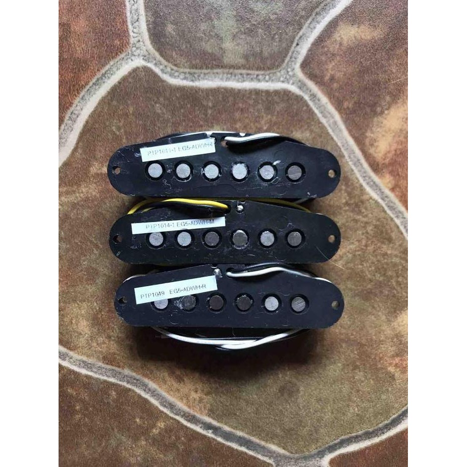 Original Pickup Gitar Squier Magnet Alnico Kode Ptp Neck Middle Bridge