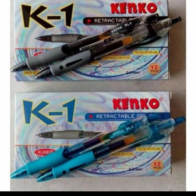 

Ballpoint/Pulpen/Pen Kenko K1 ( 1 Pack Isi 12 Pcs ) New Stok
