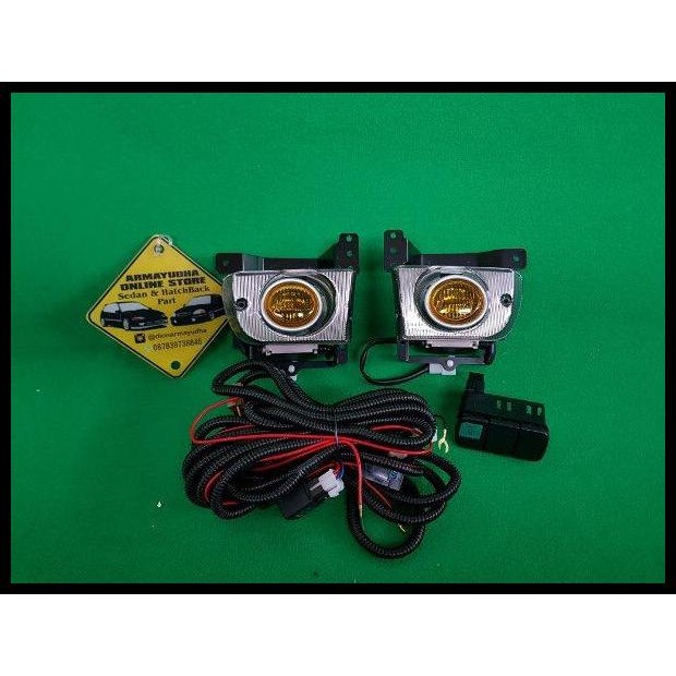 TERMURAH FOGLAMP LAMPU KABUT HONDA CIVIC GENIO YELLOW LENS 1992-1995 