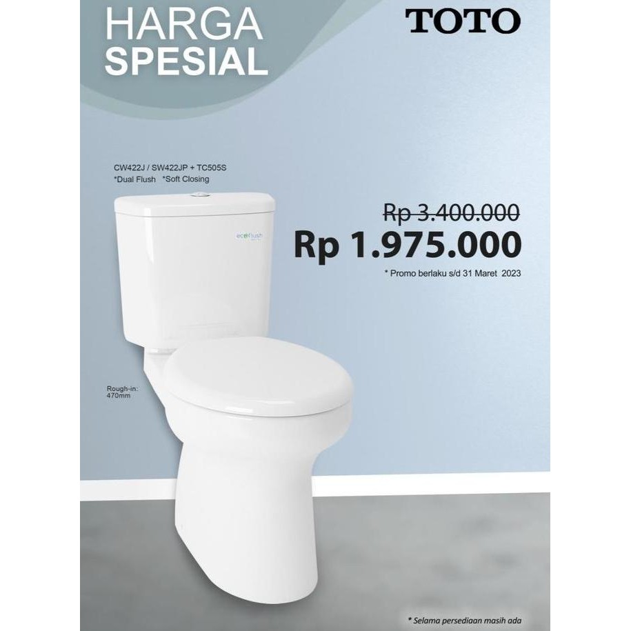 NEW Closet duduk Toto cw422 promo