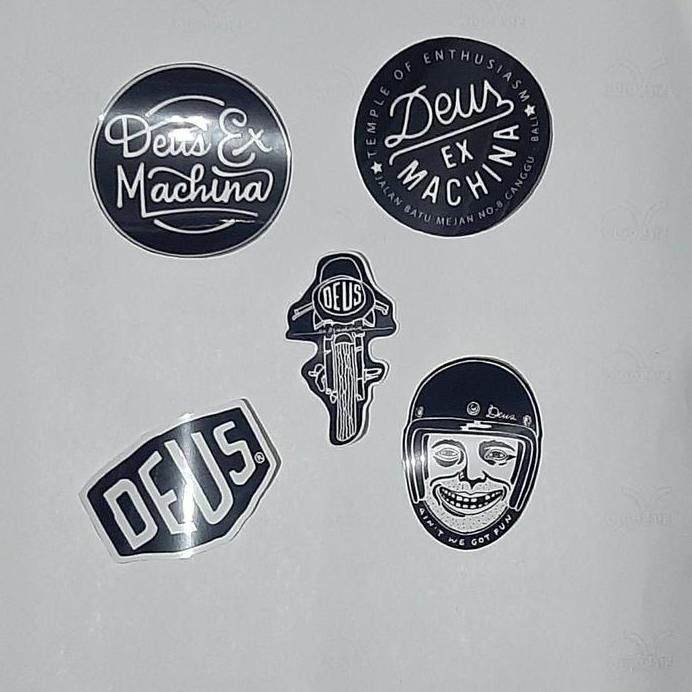 

Sticker stiker Deus Ex machina Black Edition