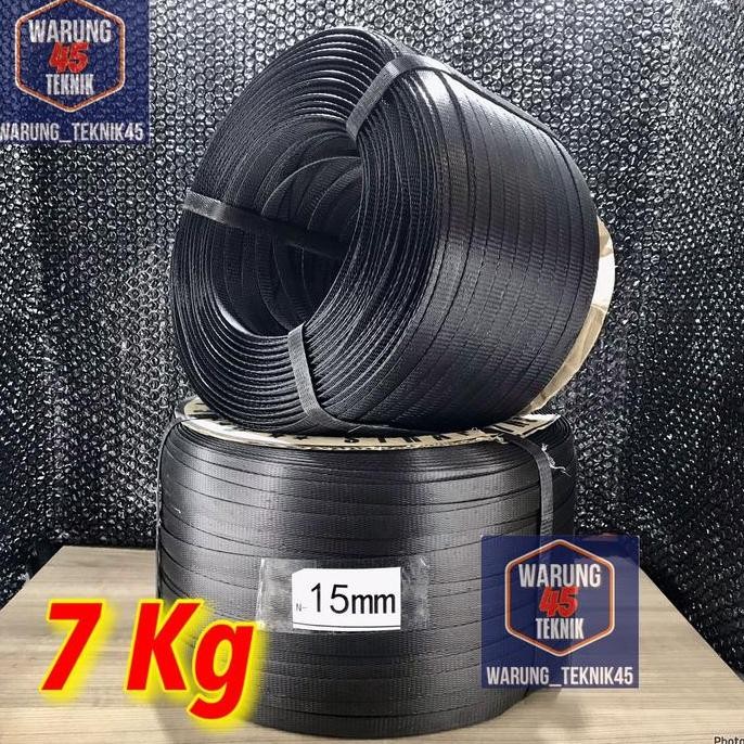 

TALI STRAPING STRAPPING BAND PLASTIK HITAM 15MM MANUAL HEAVY DUTY GRAD murah