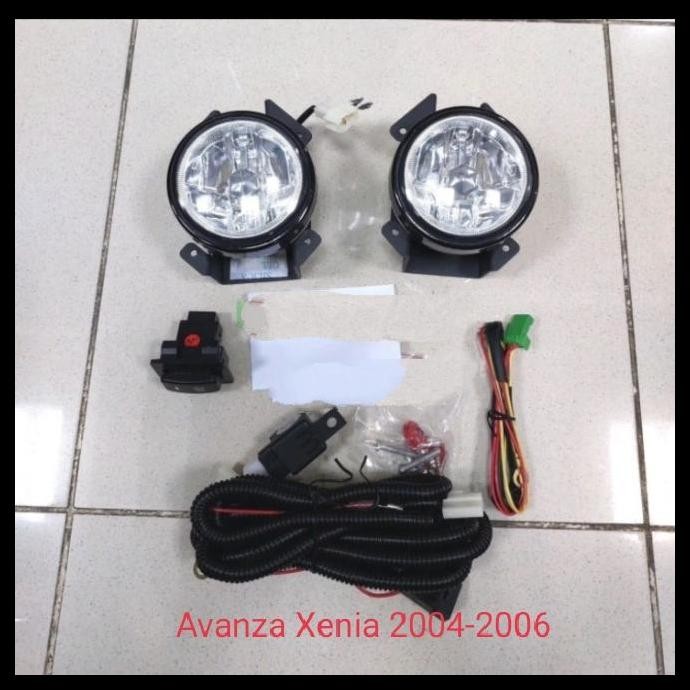 HOT DEAL FOGLAMP LAMPU KABUT MOBIL AVANZA XENIA 2004-2006 
