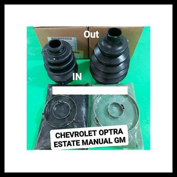 HOT DEAL KARET BOOT AS RODA CV JOIN SET LUAR + DALAM OPTRA ESTATE MANUAL ORI GM