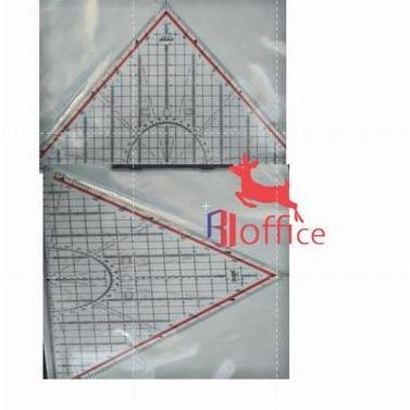 

Segitiga Pegangan Ziegel Penggaris Segitiga Ori / Mor 30 Cm/ Germany New Stok