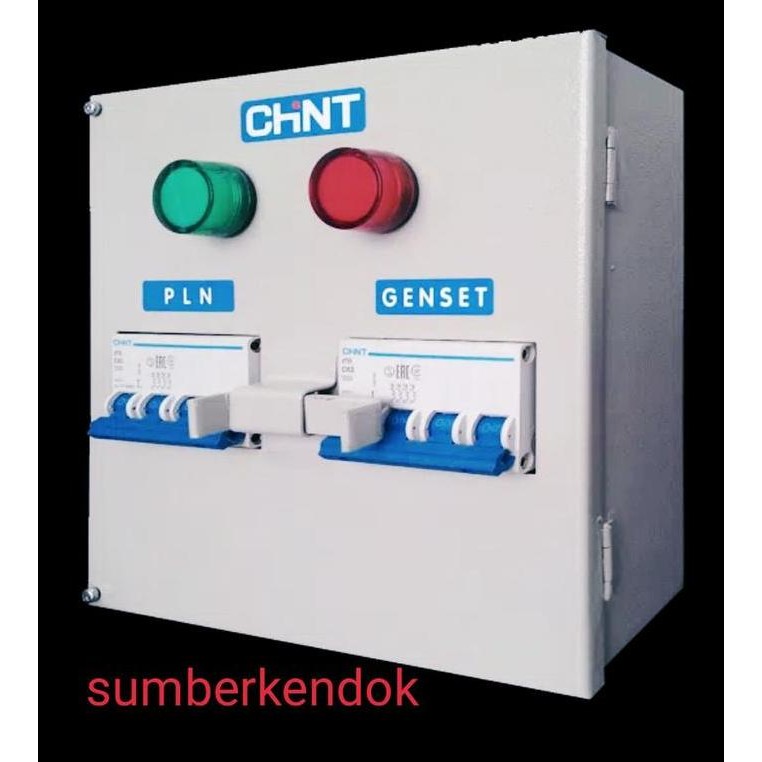 Chint Panel Interlock 4P 63A Switch Pln - Genset Ohm Saklar Cos 1-0-2