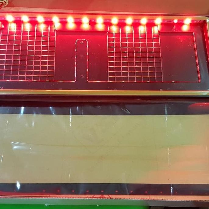 Dudukan/Plat Nomor Mobil Akrilik Izy Lampu 46CM Xpander murah