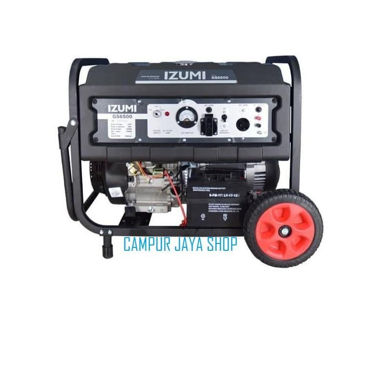 Genset Izumi Bensin Tembaga 5000 Watt W Atau Generator Listrik Gs 6500