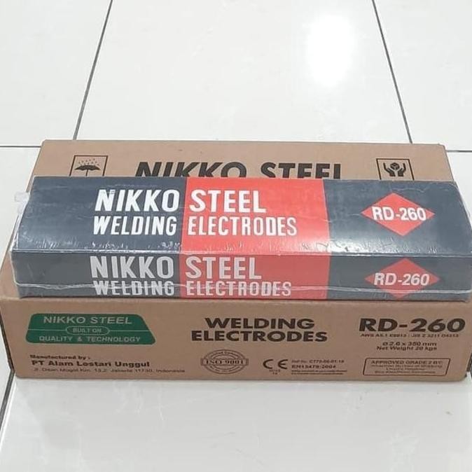 ready  Kawat Las Nikko RD-260 5kg