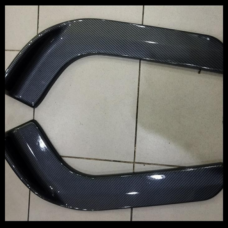 HOT DEAL WINGLET LIPS BEMPER MOBIL YARIS 2018 / 2 PSC MODEL CARBON 