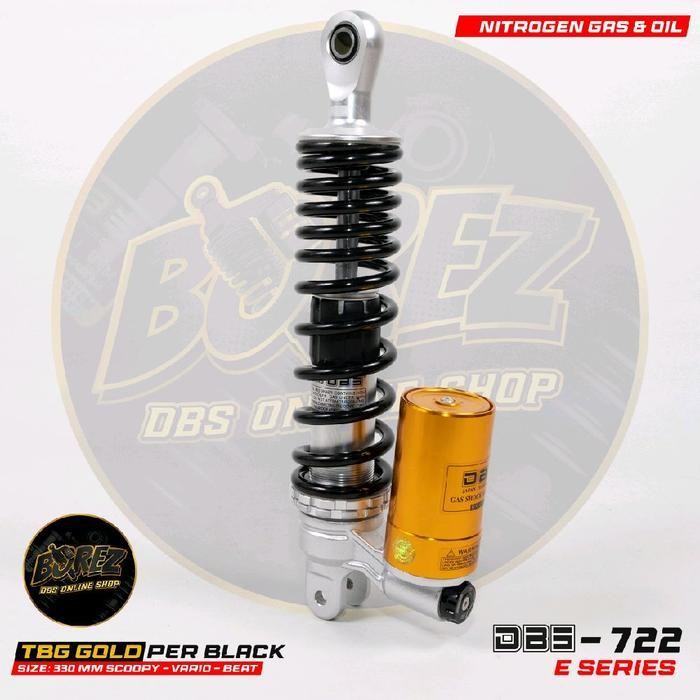 Pdp Dbs Shockbreaker Belakang Dbs Original By Mgv 722 Tabung Bawah E Series 330Mm & 310Mm Tbg Gold P
