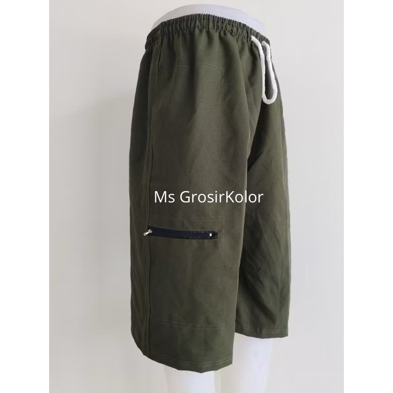 Celana 7/8 Mistak Cargo Resleting Dibawah Lutut Pria Wanita (PART2)