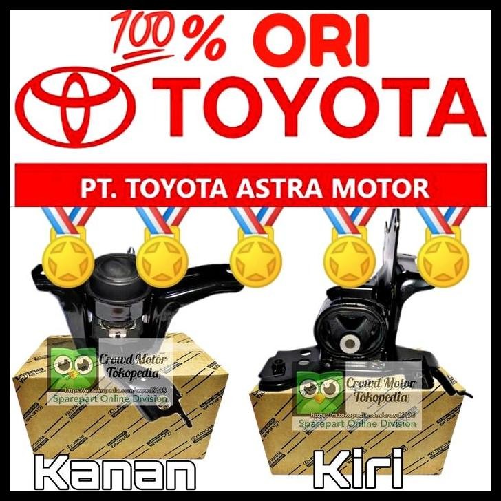 TERBARU ENJIN MONTING ENGINE MONTING SIENTA KANAN KIRI ORI TOYOTA 100% 