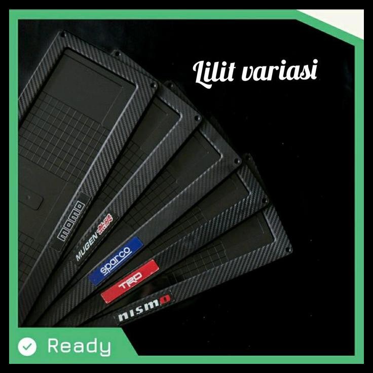 GRATIS ONGKIR COVER / DUDUKAN / TATAKAN / TEMPAT PLAT NOMOR MOBIL AVANZA 