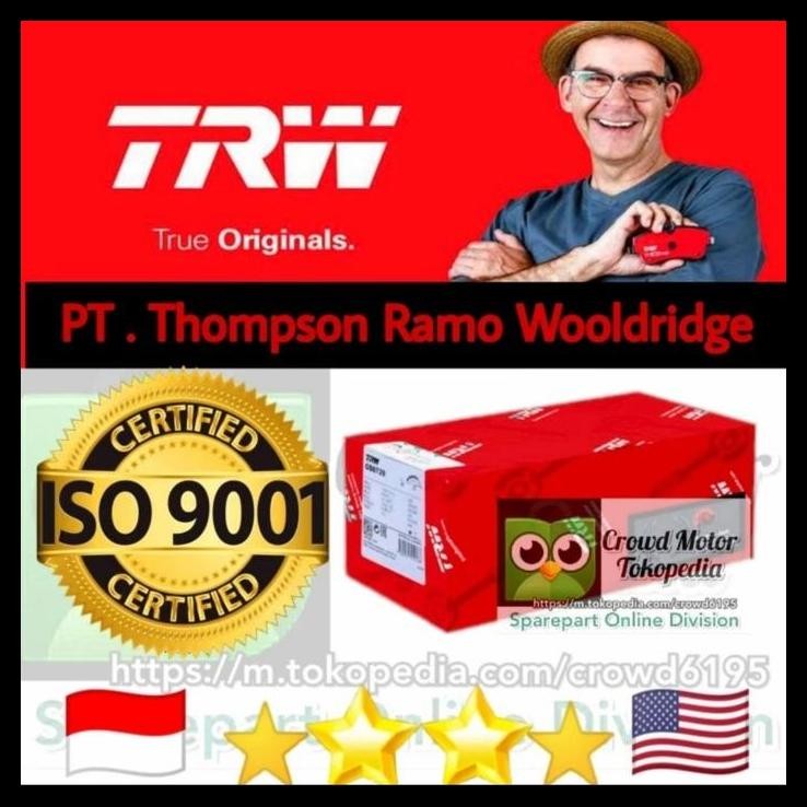 TERMURAH KAMPAS REM BELAKANG CRESIDA CRESSIDA GS131 GS 131 GS 133 TRW OEM USA 