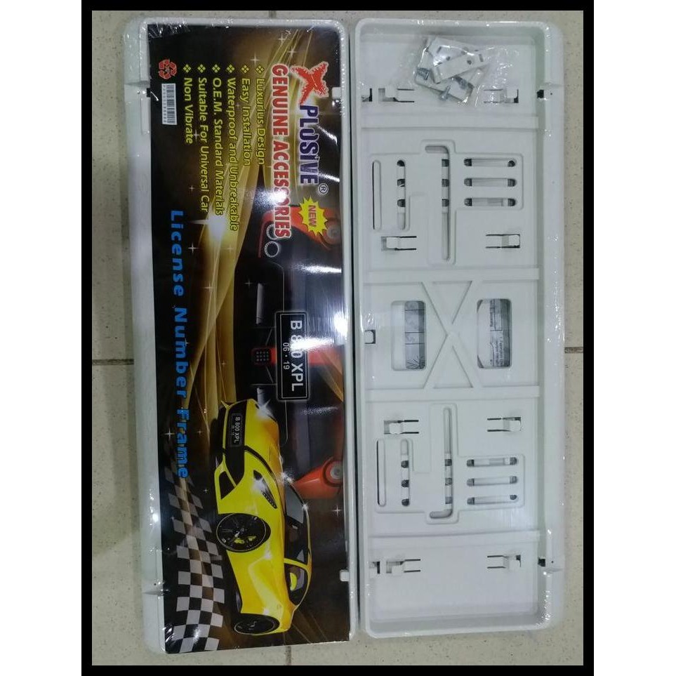 BEST DEAL DUDUKAN / TATAKAN PLAT NOMOR PUTIH MOBIL RUSH / TERIOS