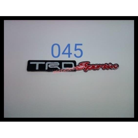 TERMURAH EMBLEM TRD SPORTIVO / LOGO MOBIL TRD 