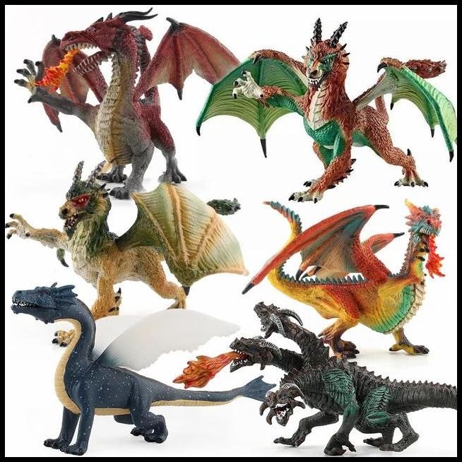 Mainan Hewan Mitologi Naga / Figure Mitologi Dragon