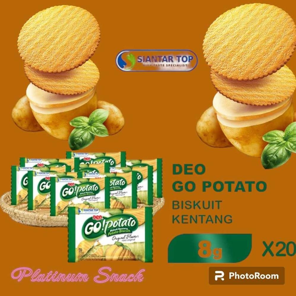 

Deo Potato | Isi 20 Bks @ 8 Gr | Siantar Top